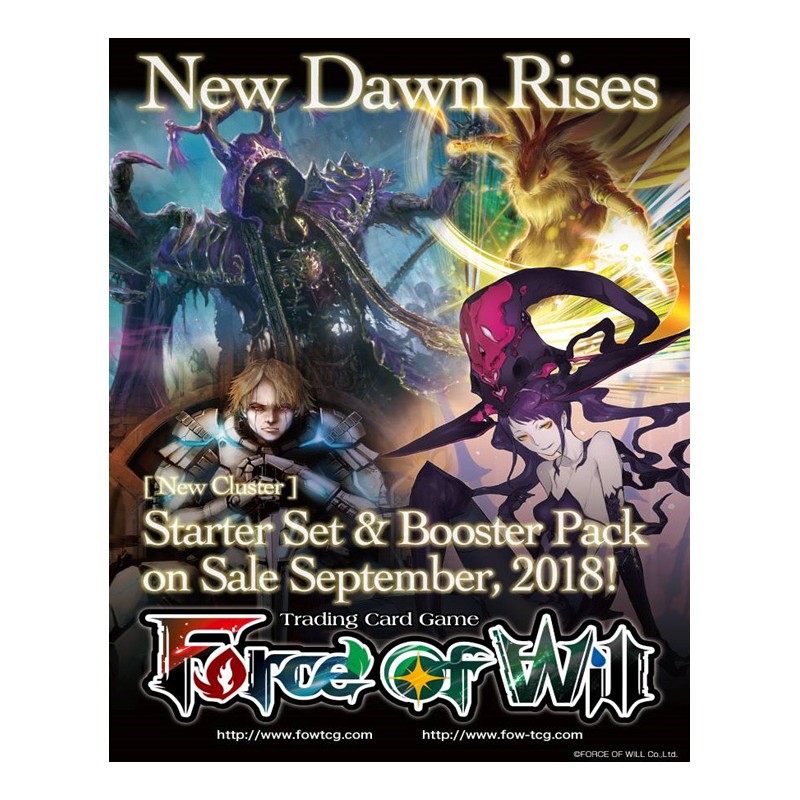 FORCE OF WILL - Starter deck V0 - Darkness - (EN) x 5