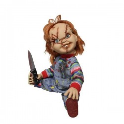 Killing Chucky - Chucky - Poupée Sonore avec vêtements tissu - 38cm