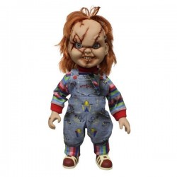 Killing Chucky - Chucky - Poupée Sonore avec vêtements tissu - 38cm