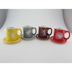 Set de 4 mugs expresso -...