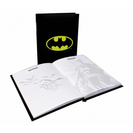 Carnet de Notes (Light-up) - DC - Batman Logo - A5 (21 x 14.9cm)