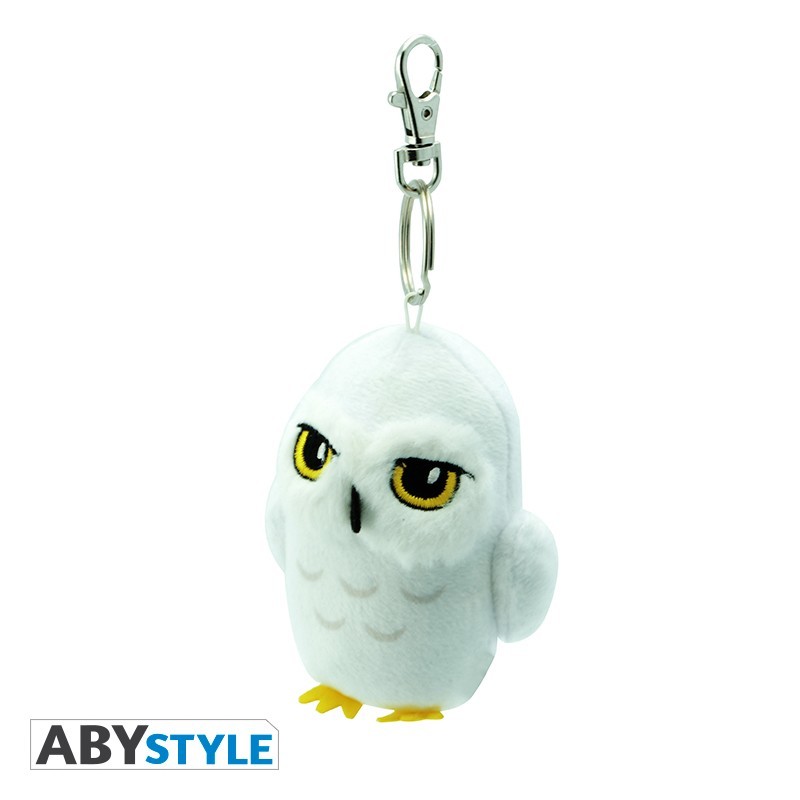 Porte-clefs Peluche - Hedwige - Harry Potter
