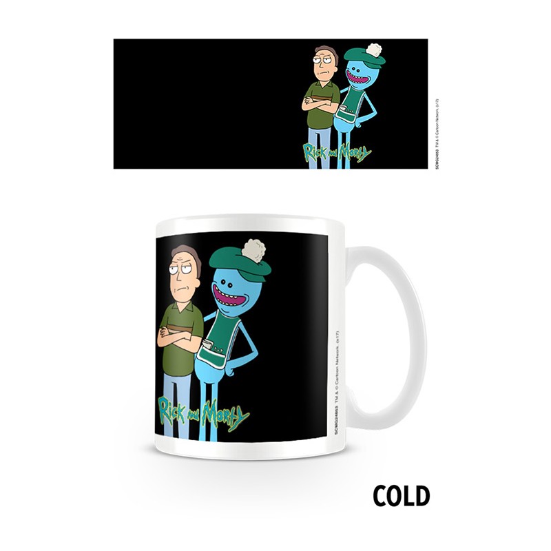 Mug - Thermo Réactif - Rick et Morty - Jerry and Mr. Meeseeks