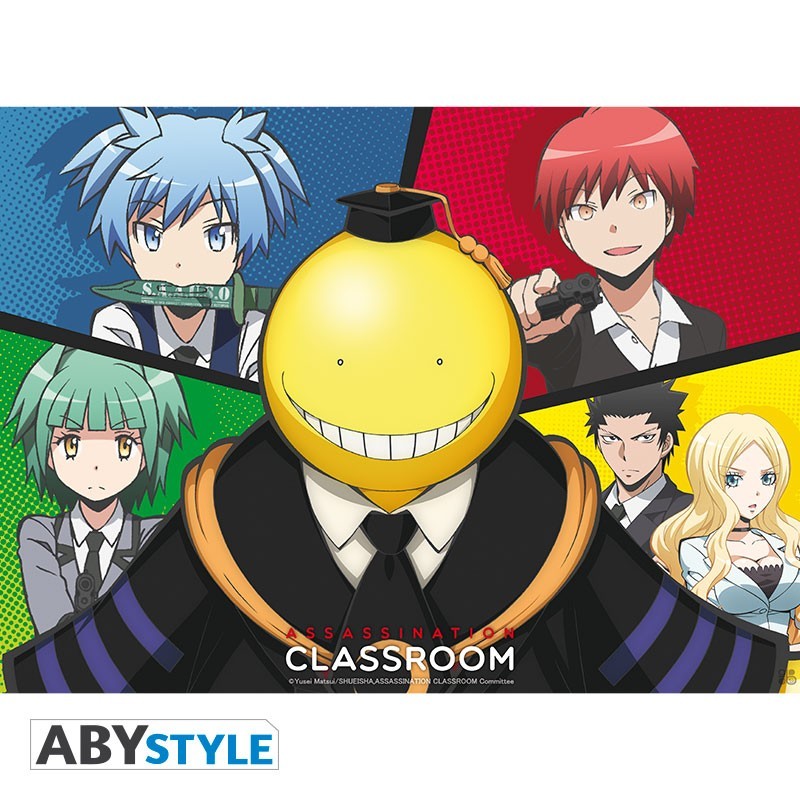 Poster - Koro vs élèves - Assassination Classroom