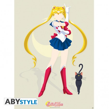 Poster - Sailor Moon et Luna - Sailor Moon