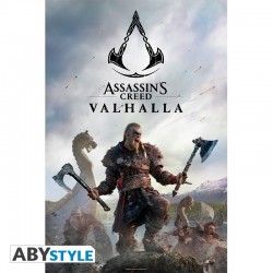 Poster - Assassin's Creed - "Valhalla Raid" roulé filmé