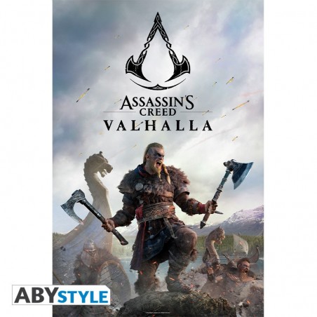 Poster - Valhalla Raid - Assassin's Creed - Roulé et filmé