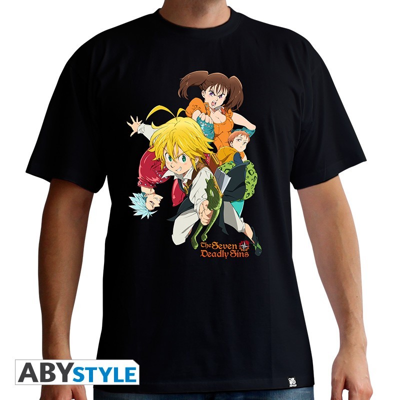 T-shirt - Seven Deadly Sins - Groupe - L Homme 