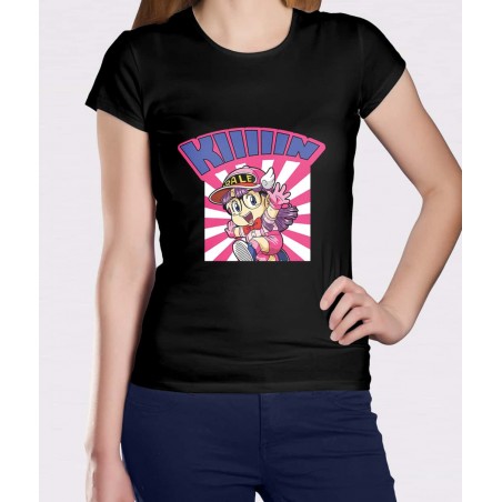 T-shirt - Dr. Slump - Arale Kiiiiin Black - Women - S Femme 