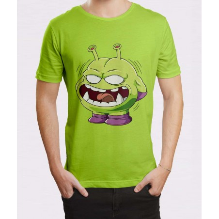 T-shirt - Dr. Slump - King Nikochan Green - Men - L Homme