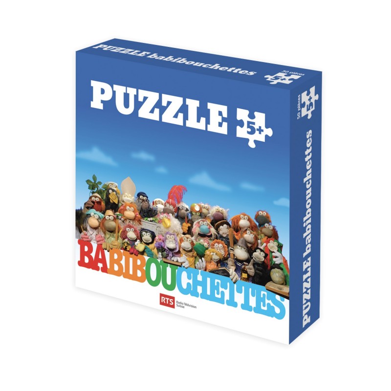 Les Babibouchettes - le Puzzle - 50 pièces