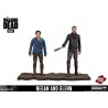 Negan et Glenn - The Walking Dead - TV Version pack 2 figurines
